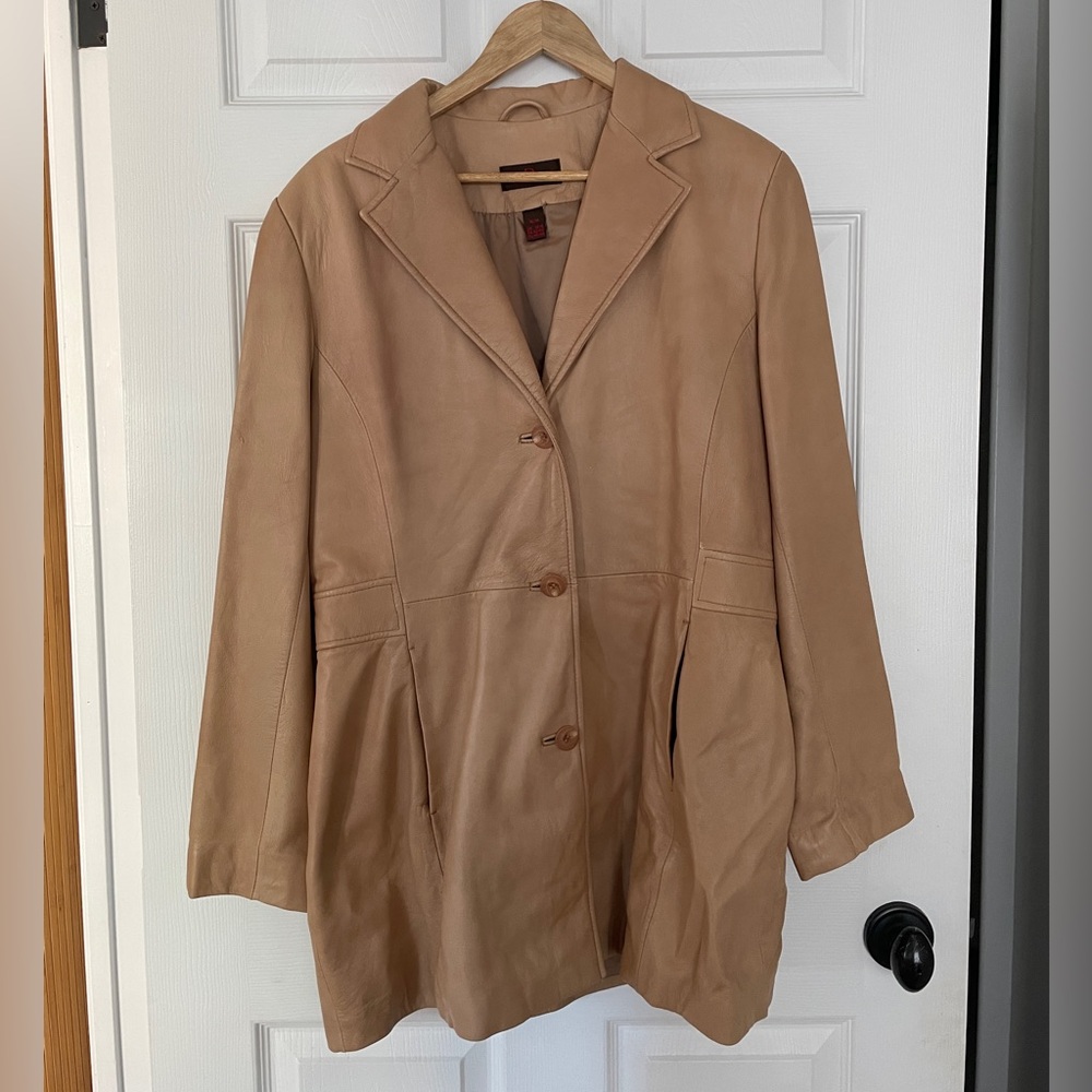 Tan Danier Leather Jacket